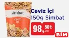 SİMBAT CEVİZ İÇİ 150 G